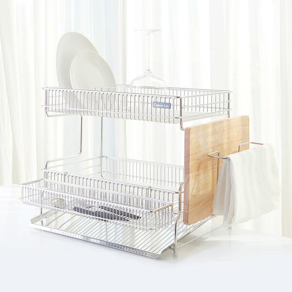 퀴진랩 올스텐 식기건조대 (All stainless/SUS 304)