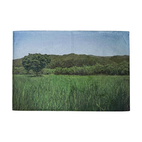 walking people rug