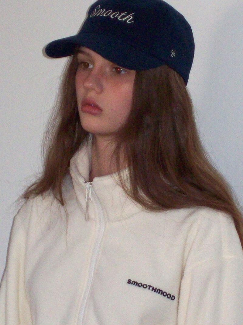 Navy Smooth Typo Ball Cap (2nd)