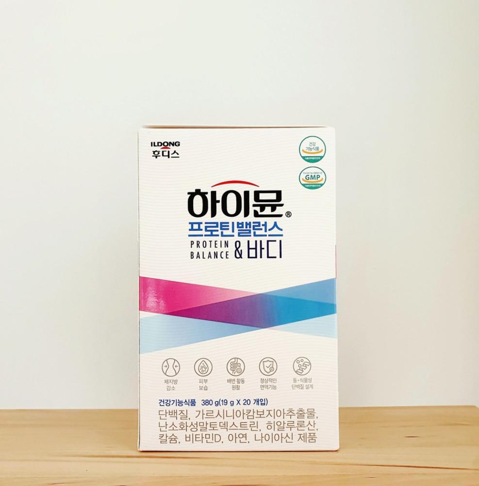 하이뮨 프로틴 밸런스 앤 바디 스틱 19g x 20개입