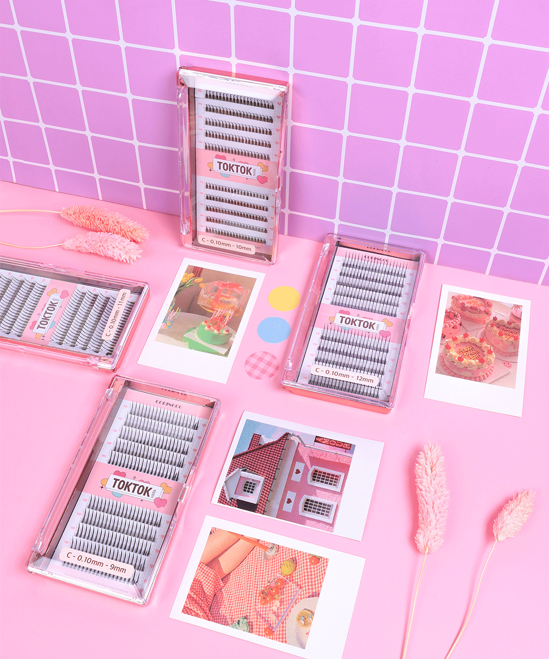 톡톡하라 필터속눈썹 블랙 200pcs