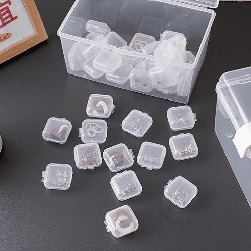 새벽숲 투명 악세사리 수납 미니 케이스