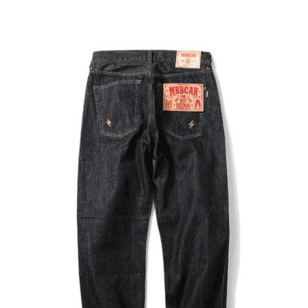 [엠비비카] 빈티지 블랙 데님 팬츠