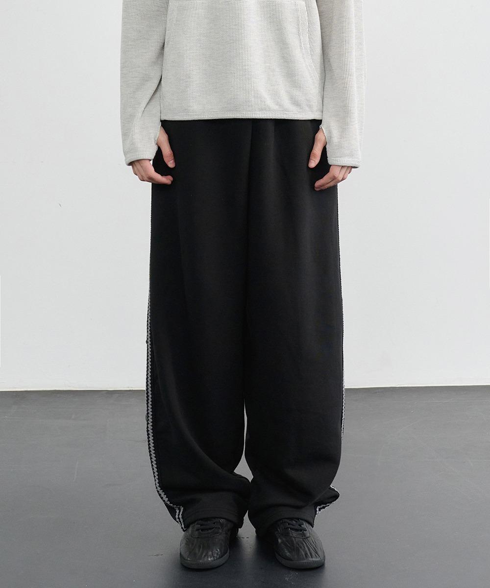 track sweat pants (black)
