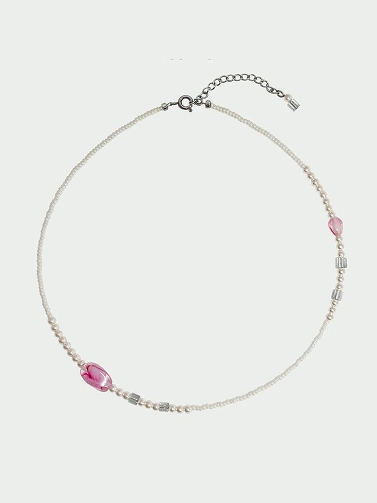 ■케플러 히카루 착용■ Peach Glow Necklace