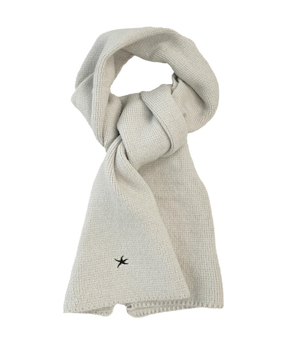 TCM mini logo plain muffler (beige)