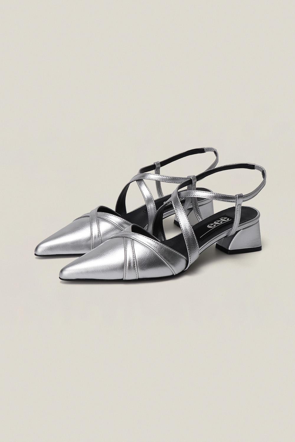ROA CROSS STRAP STILETTO HEEL