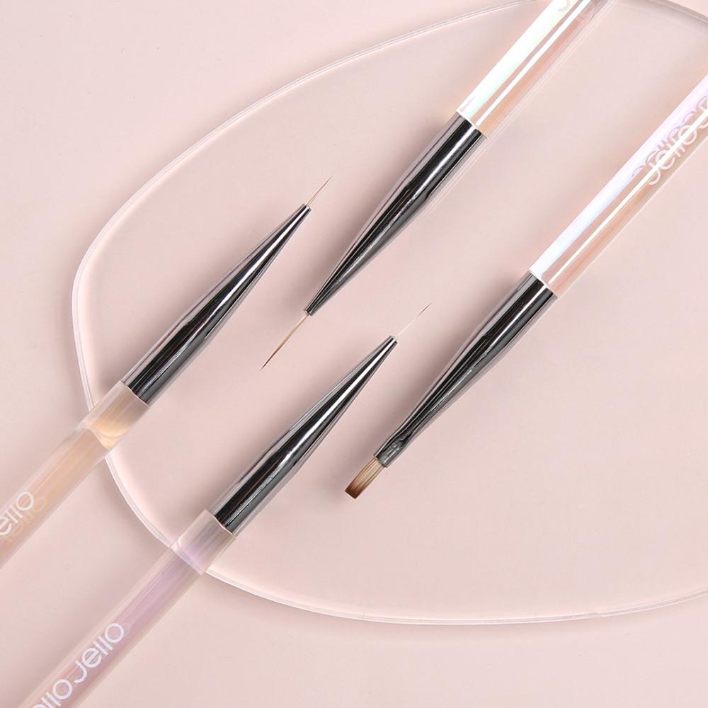 젤로젤로 프리미엄 듀얼 아트 체크 젤네일 브러쉬 캐릭터 국가고시 마블