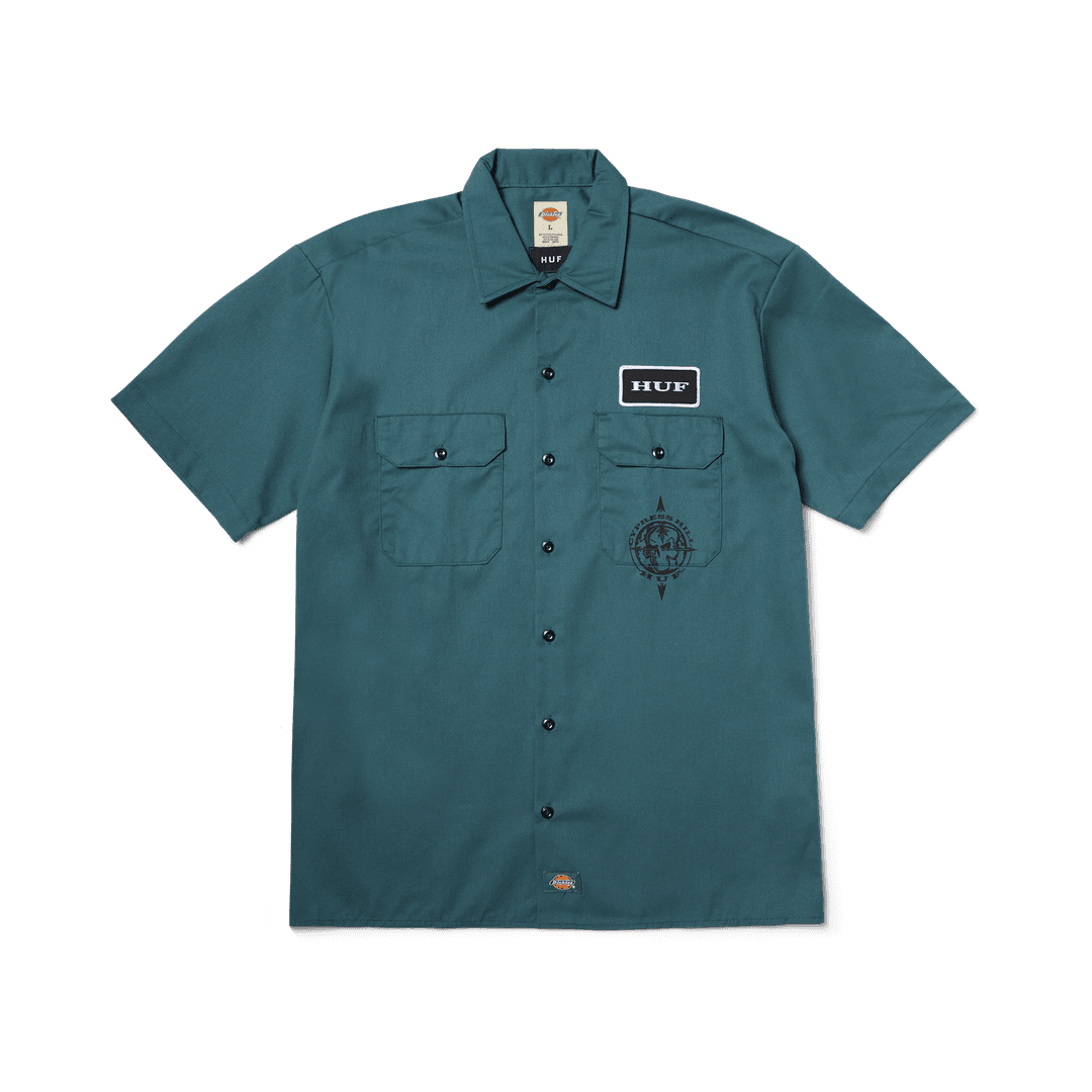 HUF x Cypress Hill Stoned Work Shirt