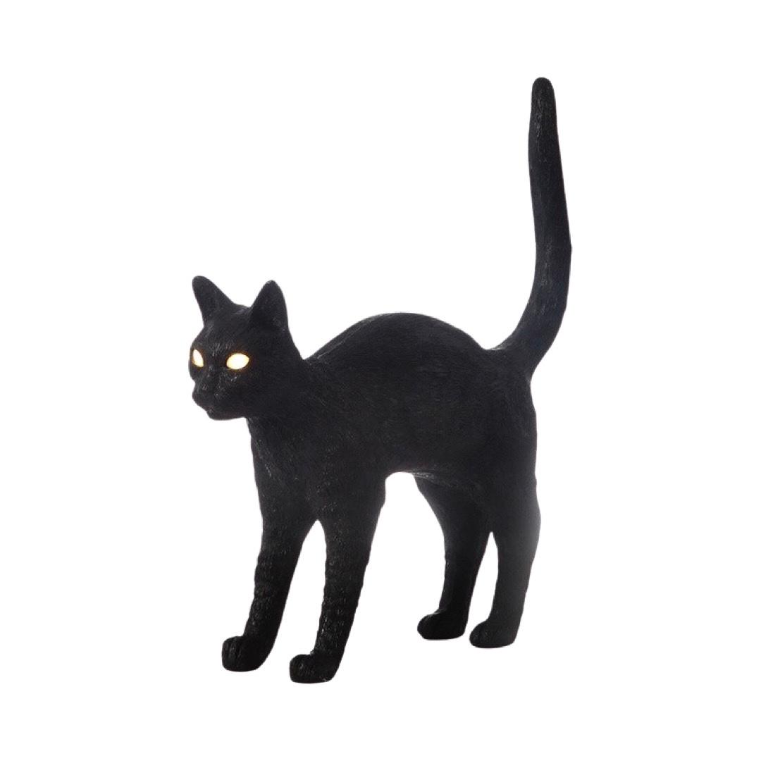 Murici Cat Lamp (black)