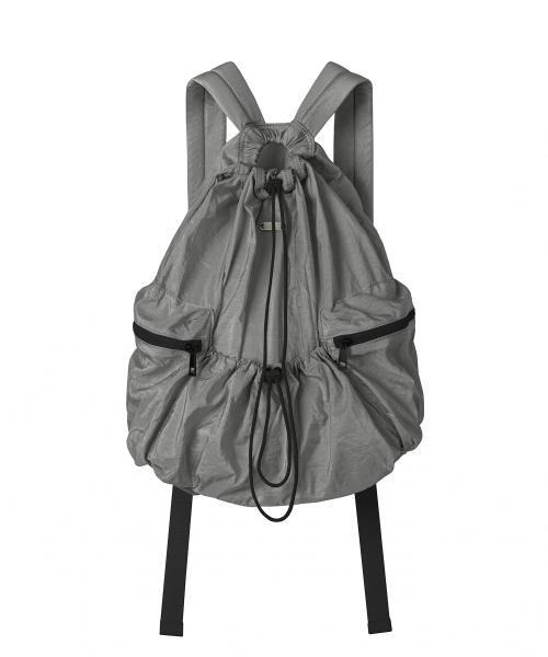 Daily String Pocket Backpack SILVER