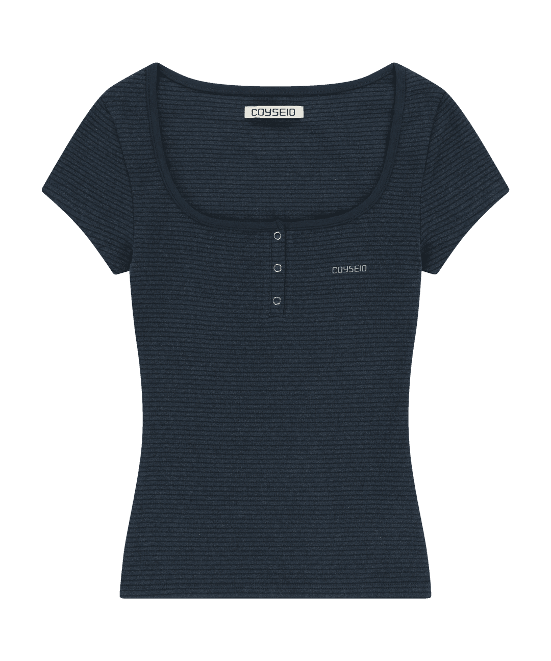 PRONG SNAP MINI LOGO TEE NAVY