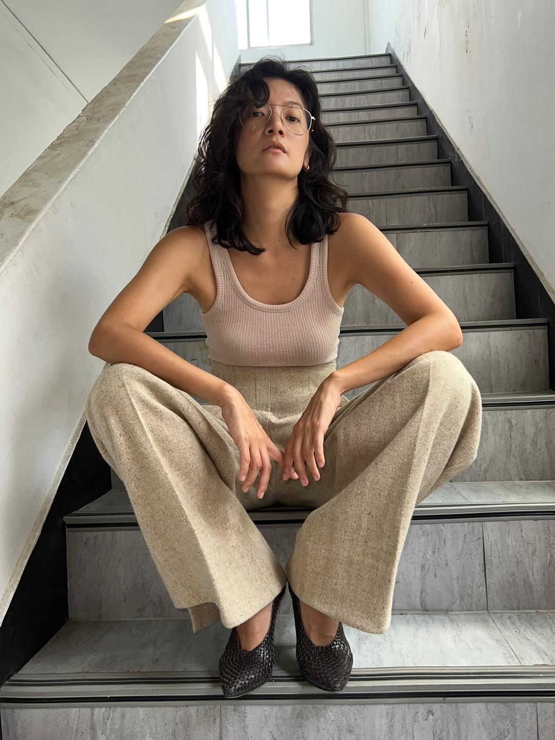 텐션 니트 나시