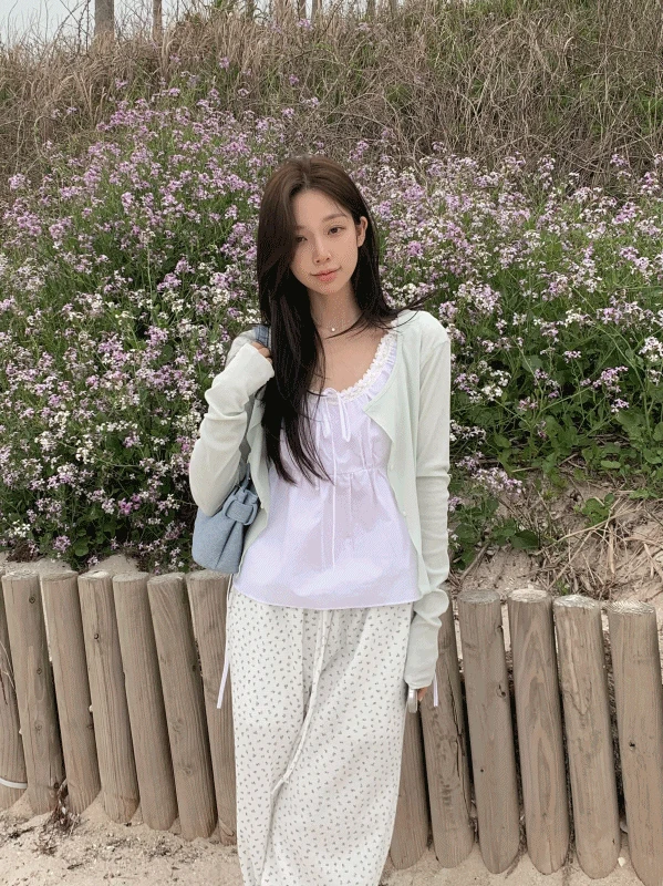 [3color] Dear slim cardican