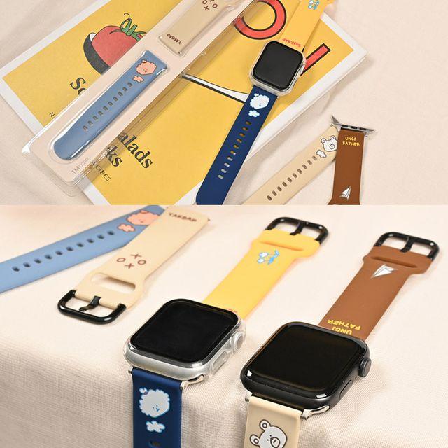 더메이드 갤럭시 애플 워치 스트랩_투톤(애플워치커넥터별매) WATCH STRAP apple galaxy