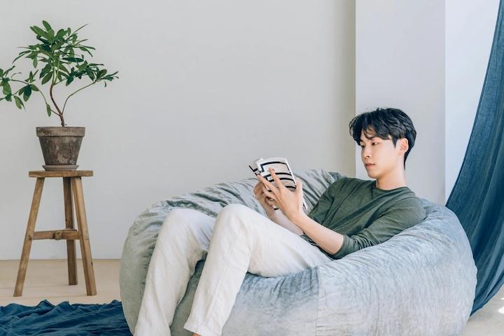 구름소파 메모리폼 빈백 소파 S/L