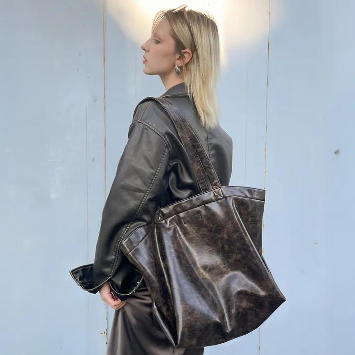CARRIE VINTAGE BROWN 케리 빈티지 브라운