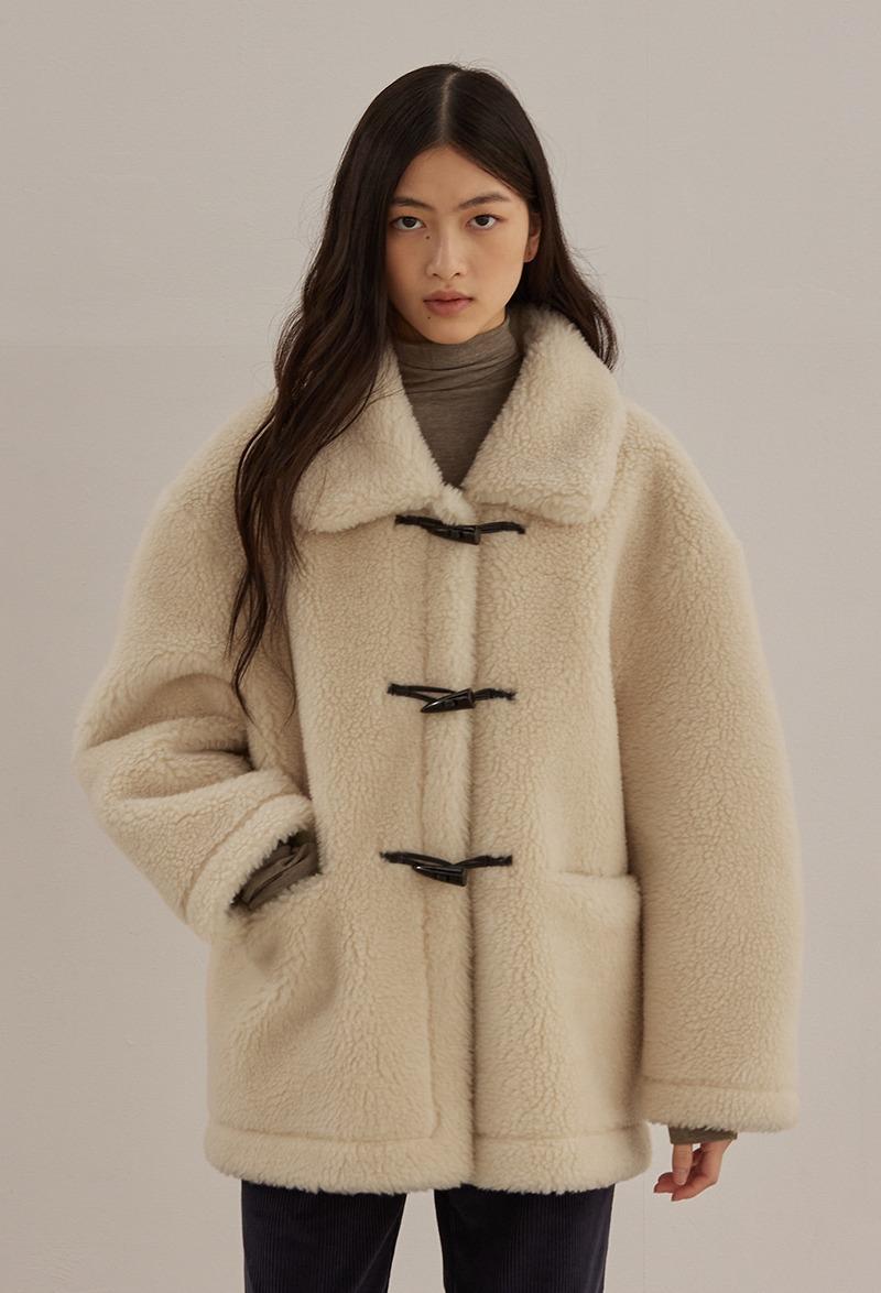 NAVAN DUFFLE HALF COAT