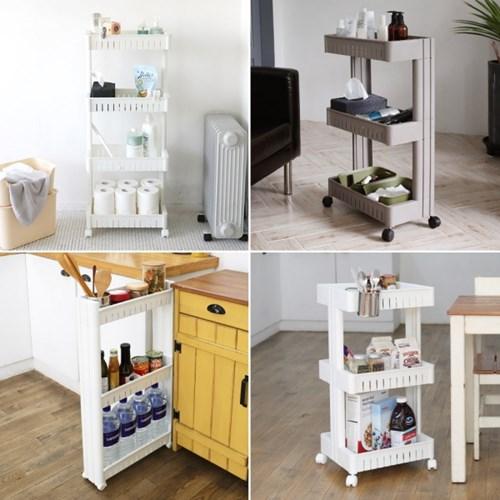 [국내생산] 틈새에 쏙~ 이동식 트롤리 6종 모음