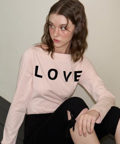 Love Boat Neck T_ Pink