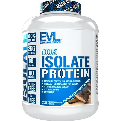 Evlution Nutrition 웨이 프로틴 아이솔레이트 초콜릿 피넛 버터 맛 - 복합 프로틴파우더 | 쿠팡