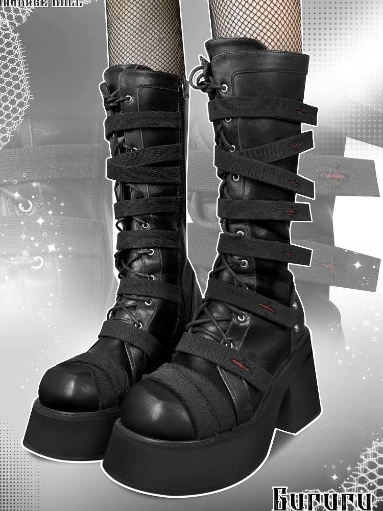 Original old strap boots【s0000004041】