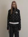 STAR SPORTY ZIP-UP / BLACK