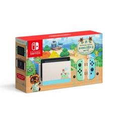 닌텐도 스위치 동물의숲 에디션 한글 동물의 숲 배터리개선판 신품