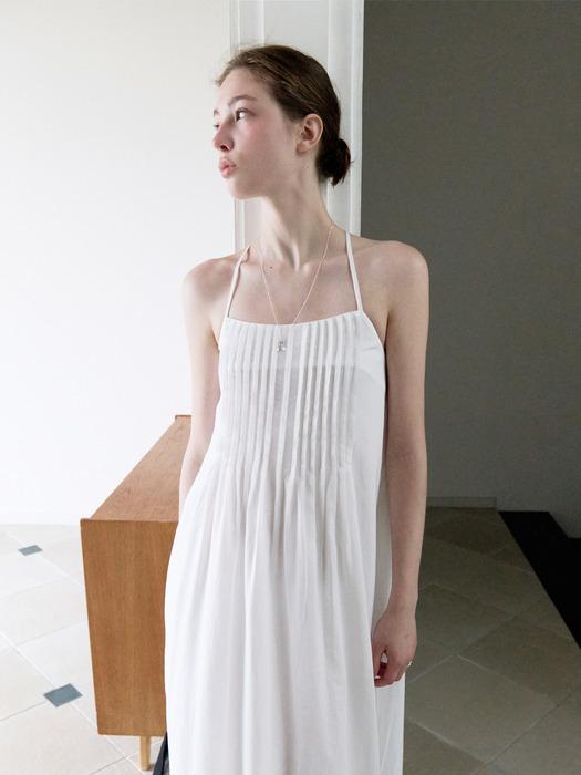 [1차 리오더] LOUNGE STRING LONG OPS_WHITE