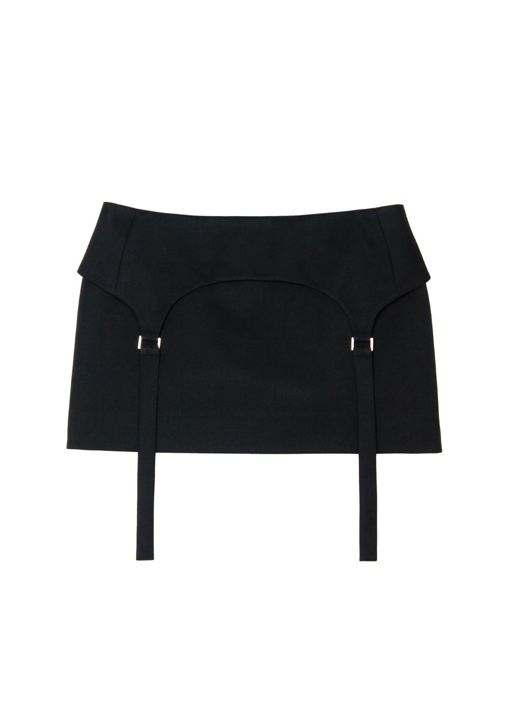 Garter skirt (Black)