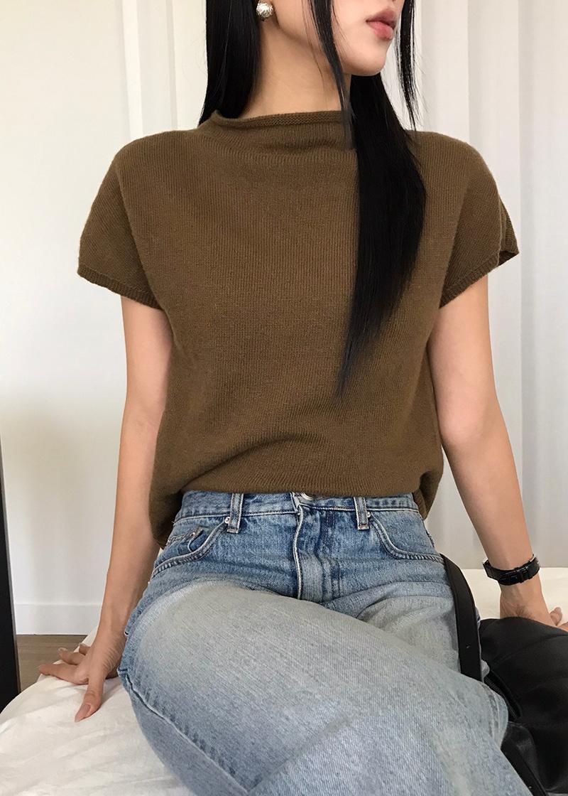 [봄] 제인빌 울 반팔 니트