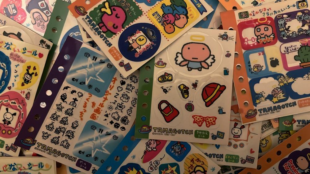 [랜덤발송] 고전 다마고치 다이어리 스티커