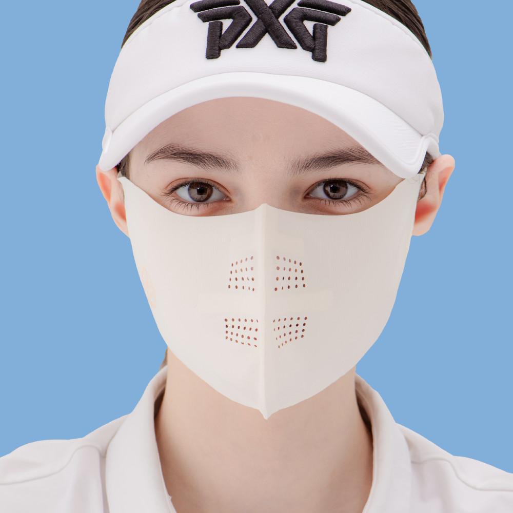 모델로 에어핏 자외선차단마스크 여성 골프 스포츠 운동 마스크 스탠다드 M/L : MODELO