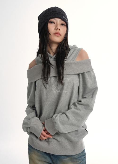 KIKO HOOD SWEATSHIRT / GRAY