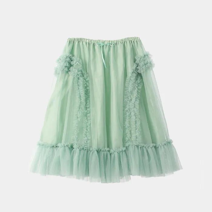 BANDING RUFFLE SHA SKIRT - MINT