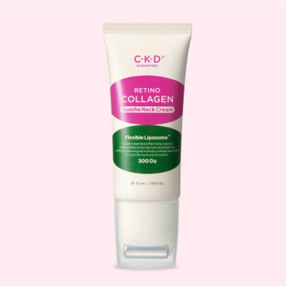 종근당건강 씨케이디 레티노콜라겐 저분자300 괄사 목주름 크림 50ml 1개 + V스트레칭밴드 2매 증정
