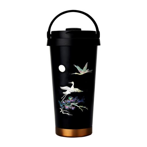 나전 길상문 핸디 텀블러 500ml-골드