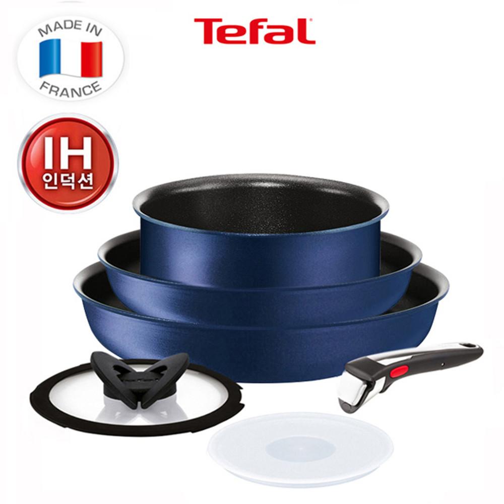[10%쿠폰] 테팔 매직핸즈 인덕션 데일리 쉐프 프라이팬 냄비 6종세트