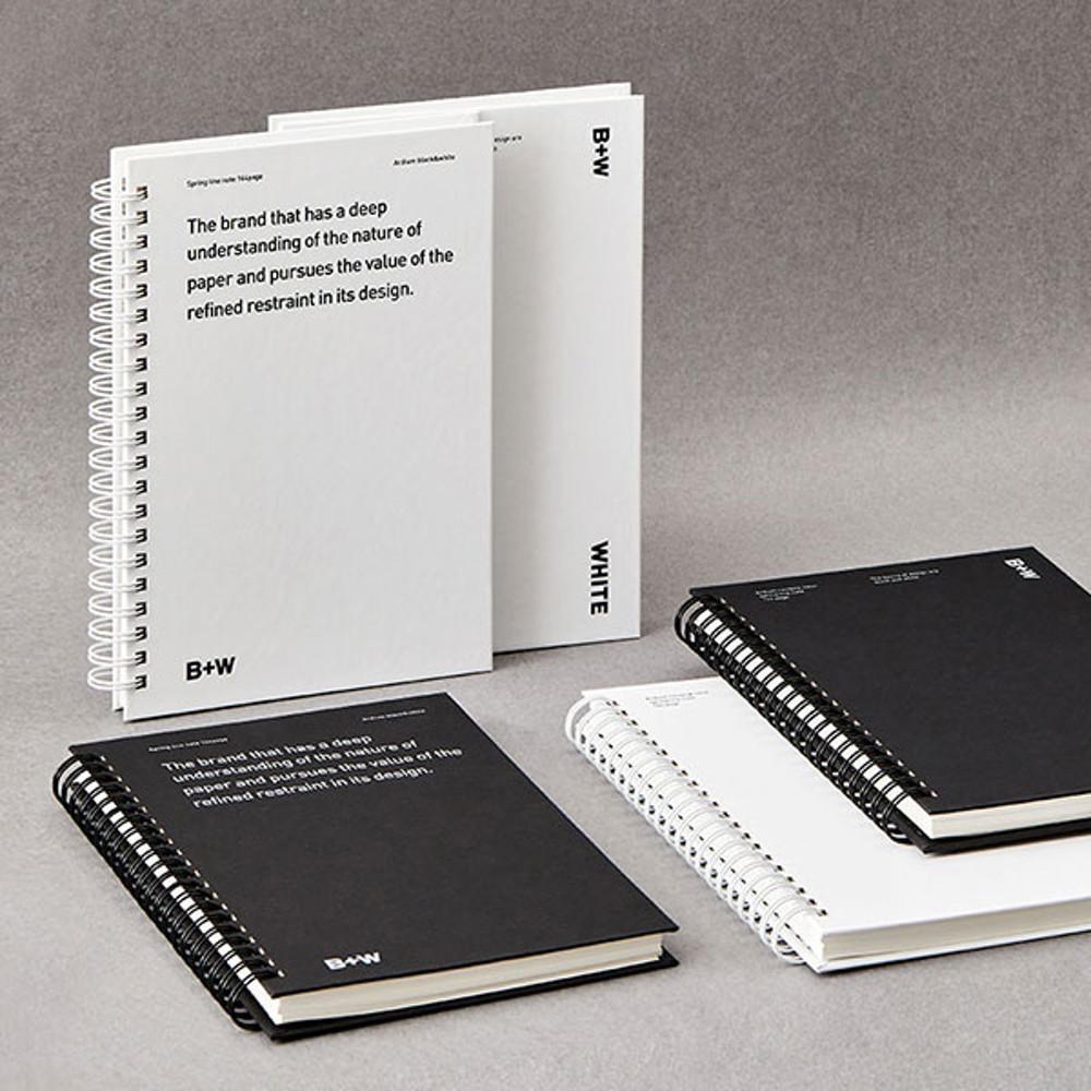 B+W 스프링 노트