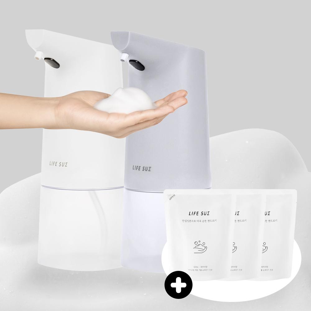 [무료배송] 라이프썸 자동 거품 손세정기(LFS-HA11)+핸드워시 3EA