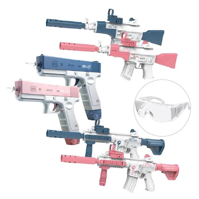 UB 전동 워터건 글록 충전식 전동물총 AK47 M416 장총 워터밤(고글증정)