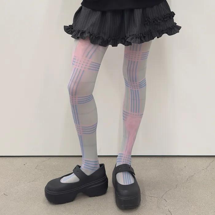 Cotton Candy Tights [Pink]