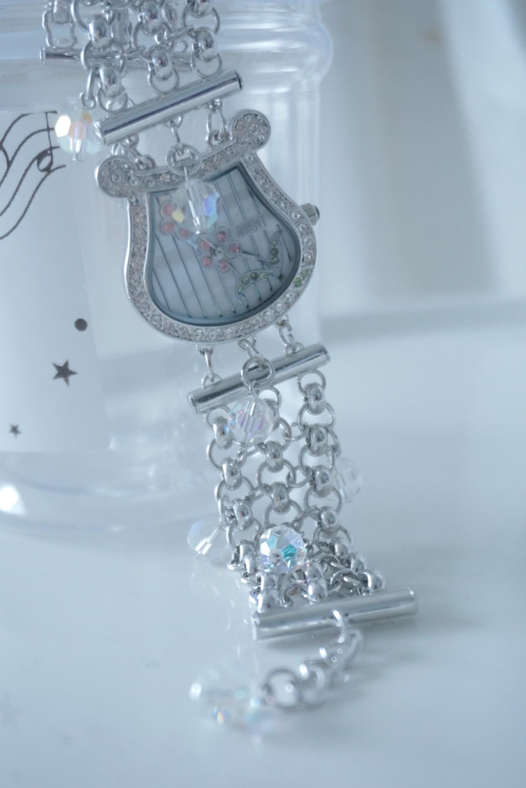 drop chain jewelry watch