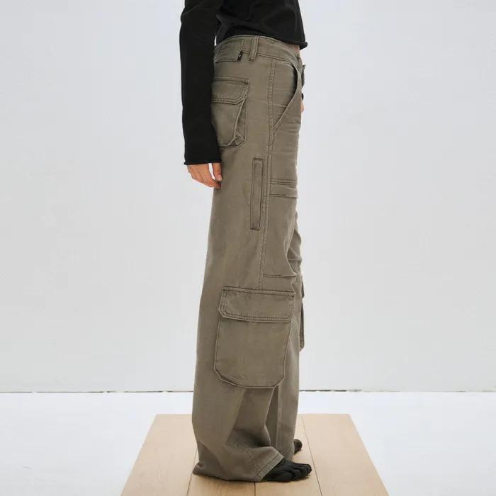 CARPENTER PARACHUTE PANTS, KHAKI GRAY