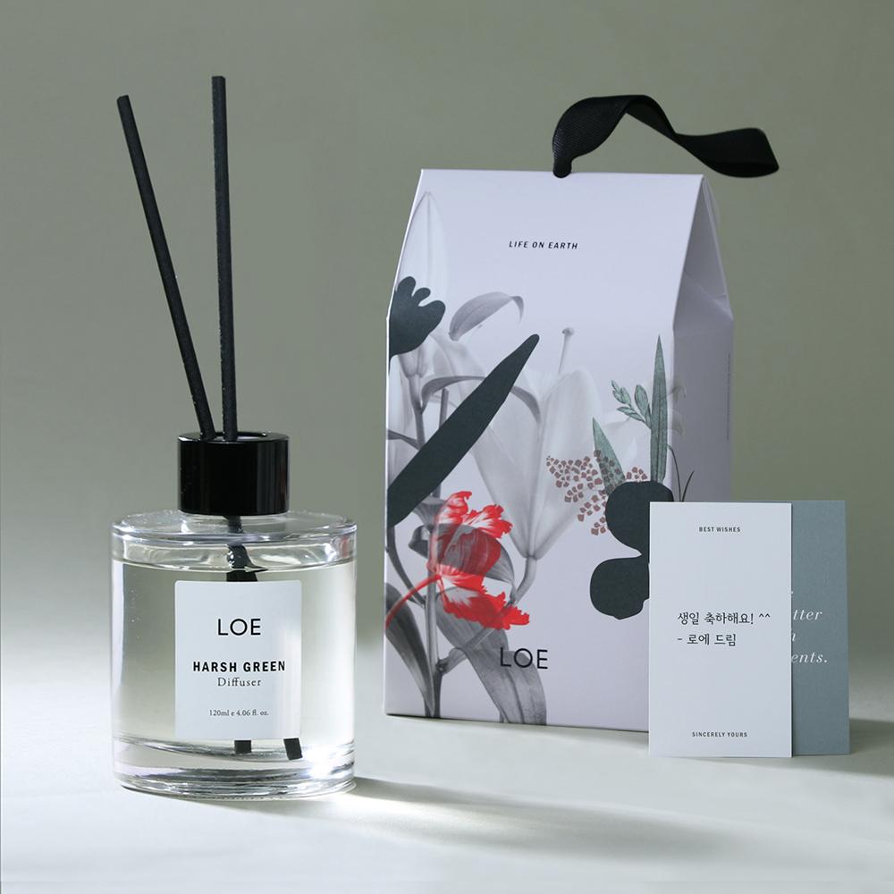 [선물포장/메세지카드] LOE 디퓨저 120ml (향 선택)