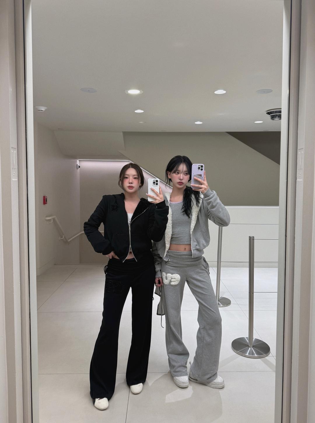 이브오브 [FW신상🍂] 셔링 부츠컷 패치 트레이닝