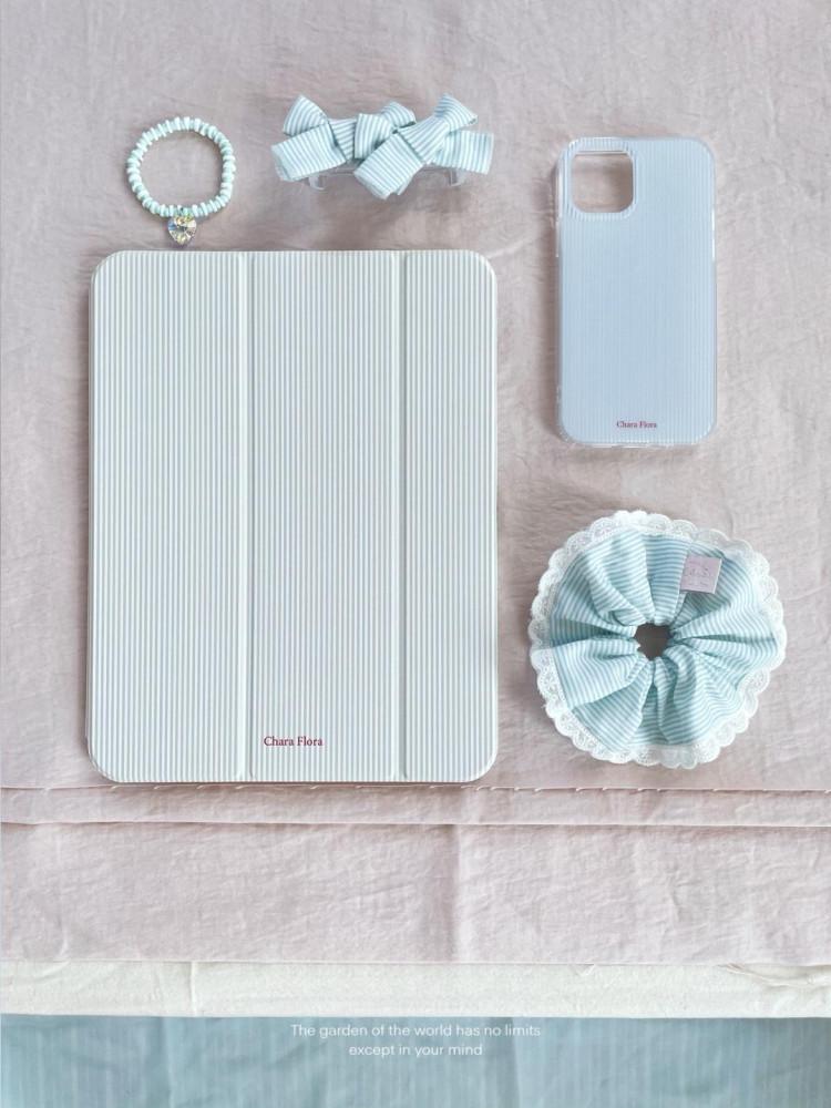 수심 Alice Blue Ipad Case 앨리스 블루 아이패드 케이스 여름 펜슬 충전