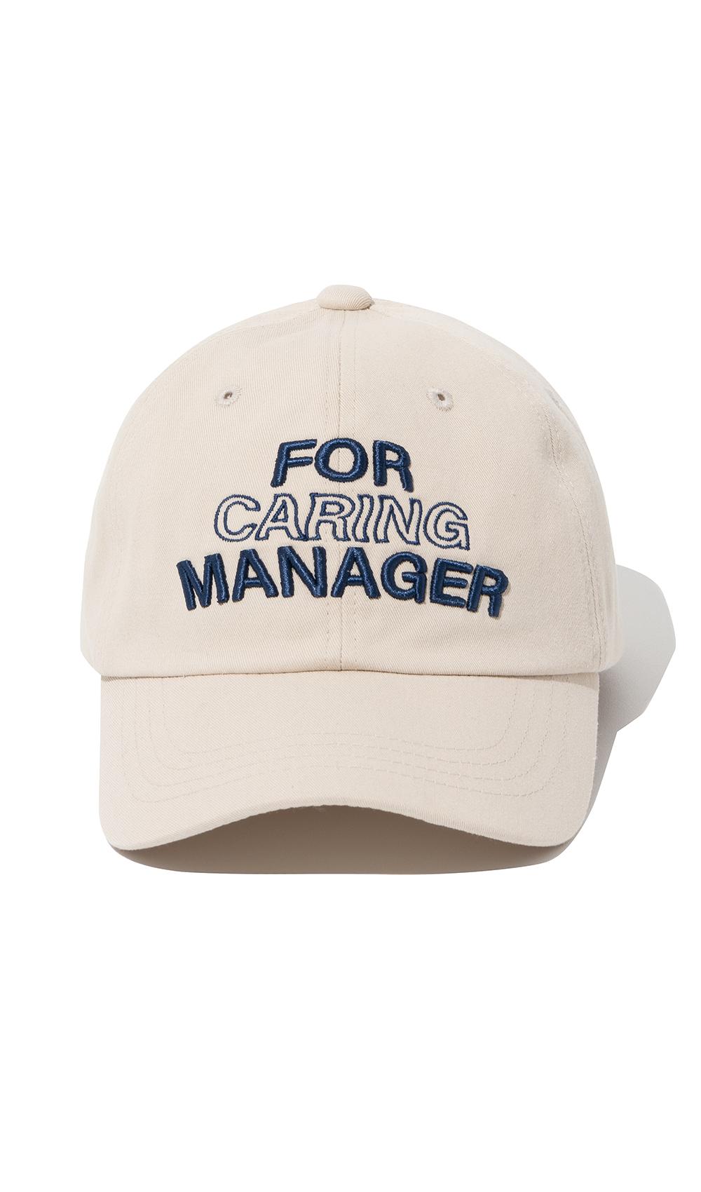 Meaning Manager Ball Cap [Beige]