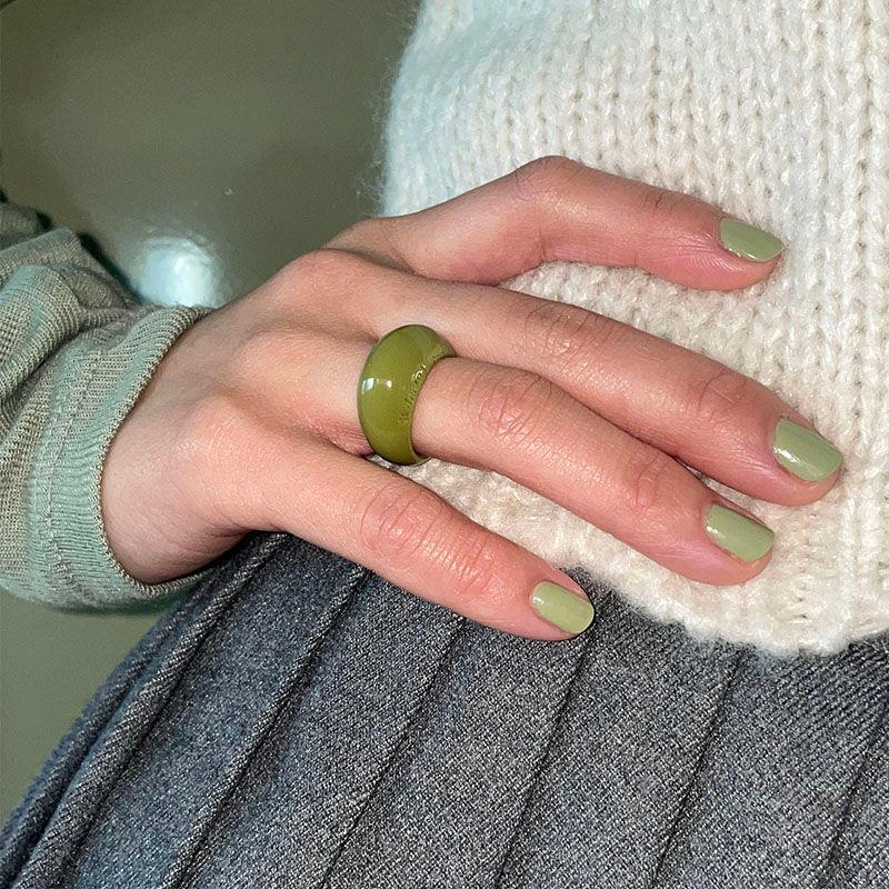 [Formica] Bonbon ring (Olive)