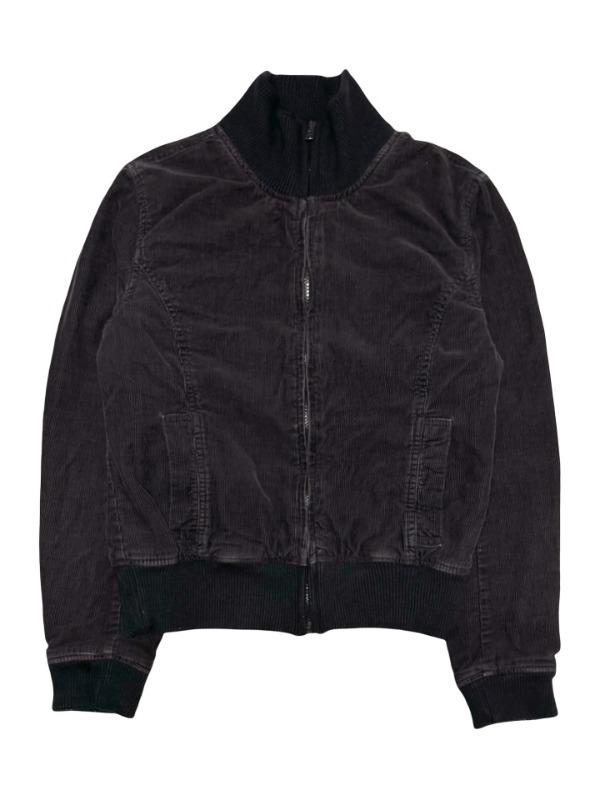 Corduroy zip-up jacket